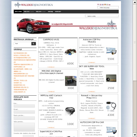 Waleks-oprema za auto dijagnostiku