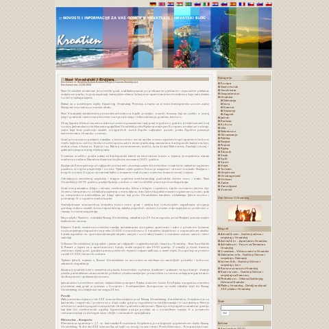 Croatia blog