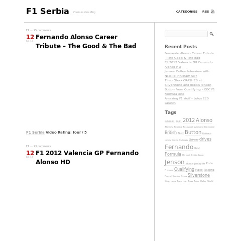 F1 Serbia