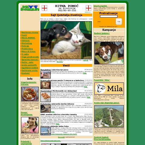Svet životinja.org