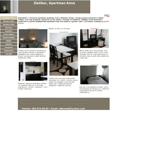 Zlatibor apartman Anna