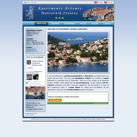 Apartmani Artemis Dubrovnik - Lapad