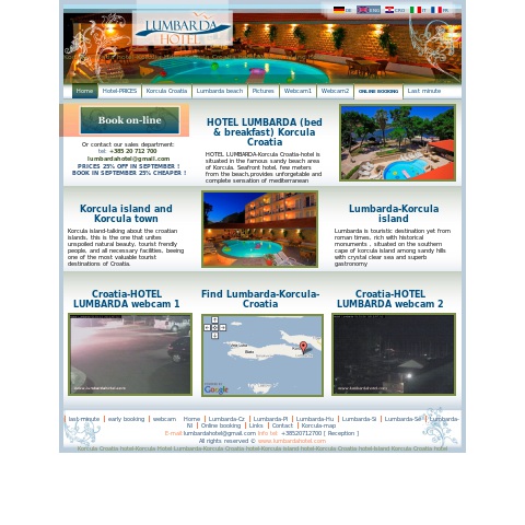 Hotel Lumbarda-Otok Korčula