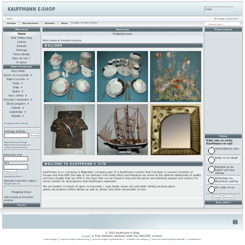 Kauffmann E-shop