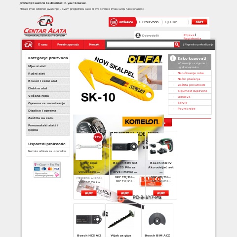 Centar Alata-web shop 