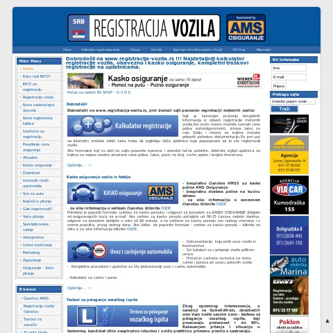 Registracija - vozila.rs