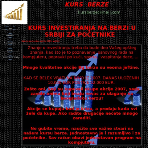 Kurs berze