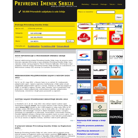 Privredni Imenik Srbije 