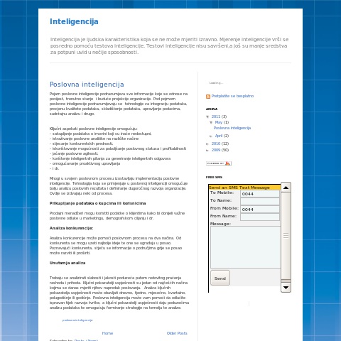 Inteligencija blog