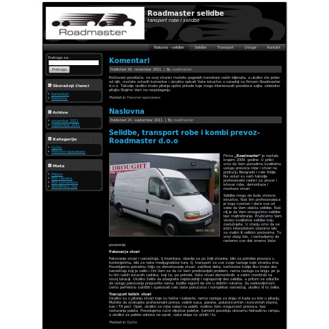 Roadmaster - kombi prevoz