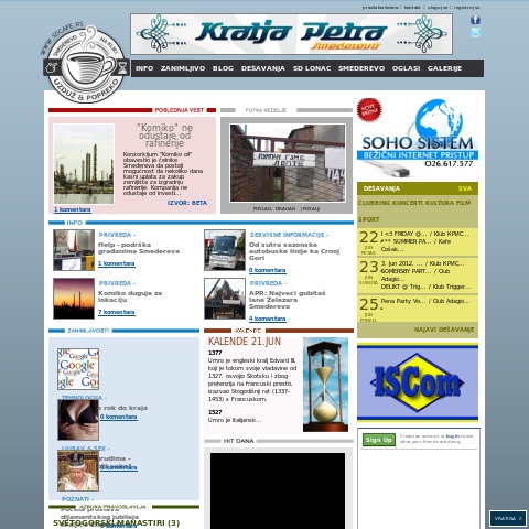 SD Cafe Smederevski web portal