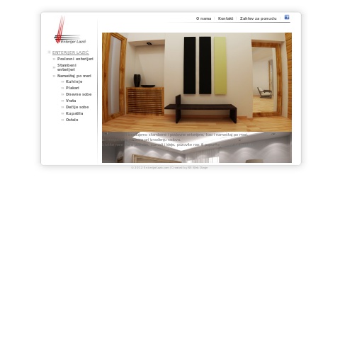 Enterijer Lazić - projektovanje i izrada enterijera i nameštaja po meri 