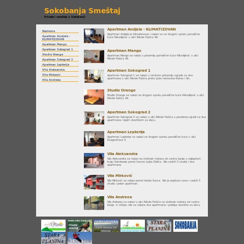 Sokobanja smeštaj.net