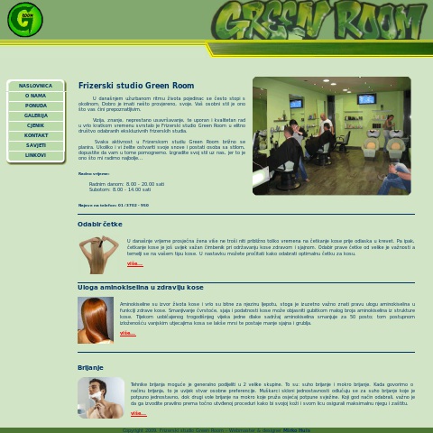 Frizerski studio Green Room