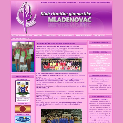 Klub rimtIčke gimnastike Mladenovac