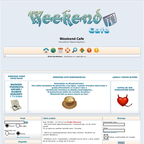 Weekend Cafe