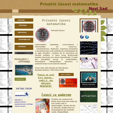 Privatni časovi matematike 