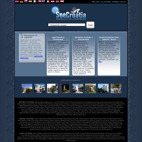 Seecroatia - apartmani Hrvatska